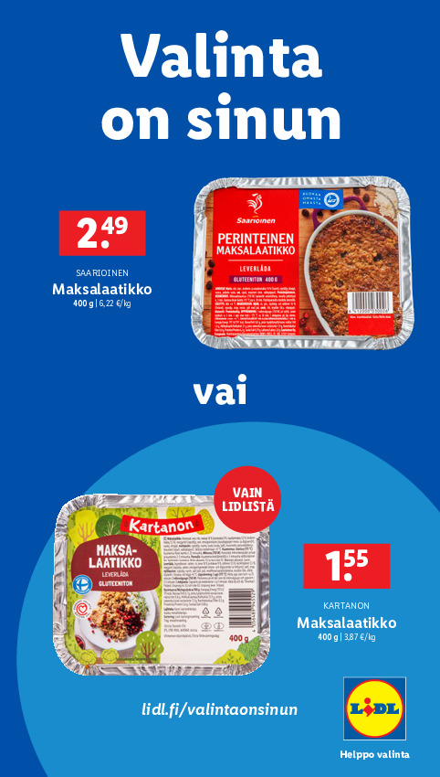 Lidl Koko Suomen tarjoukset sivu 32